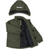Mikk-Line Twill Parka Nylon Jacket Olive Night